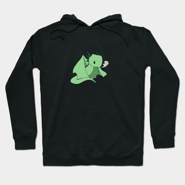 Green Draco Hoodie by kourtie1996